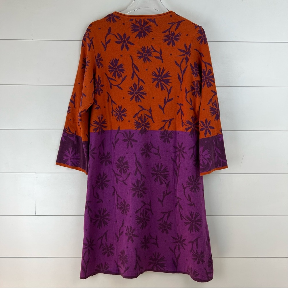 NEW GUDRUN SJODEN Medium Kulla Knit Sweater Organic Cotton Tunic Dress - Picture 7 of 9